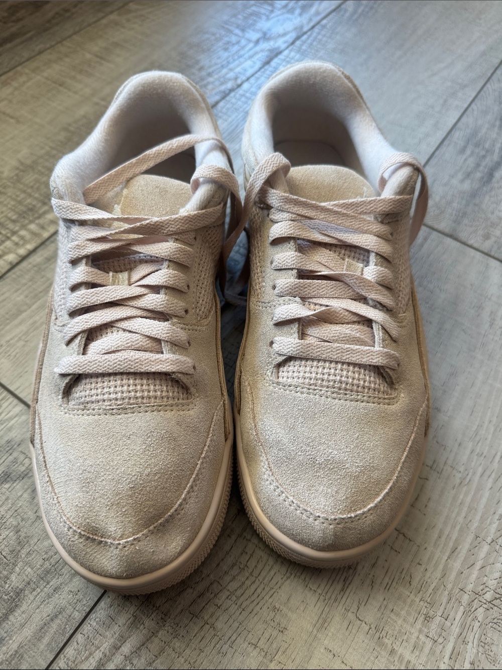 Jordan Women’s Athletic Sneakers in Light Beige